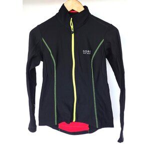 Gore Bike Wear Mid Layer Upper Cycling Jacket Black Size Small